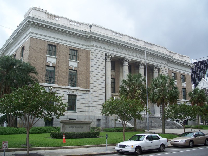 Tampa Federal Courthouse was completed in 1905 and functioned as a post office and customs house before becoming a courthouse in 