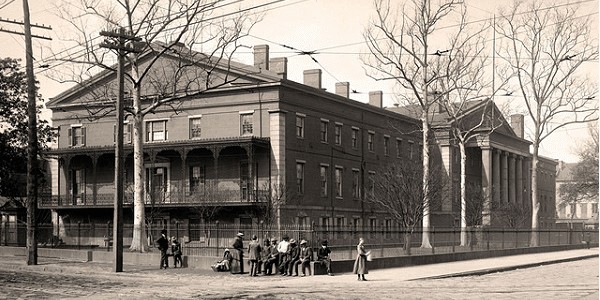 Circa 1890s photo of the Mint