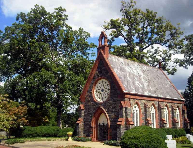 A view of the chapel in 2008 ((By AgnosticPreachersKid (Own work) [CC BY-SA 3.0 (http://creativecommons.org/licenses/by-sa/3.0)], via Wikimedia Commons))