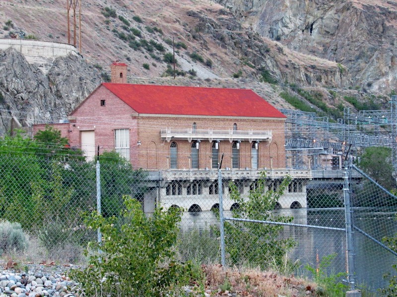 The powerhouse is located in Chelan Falls.