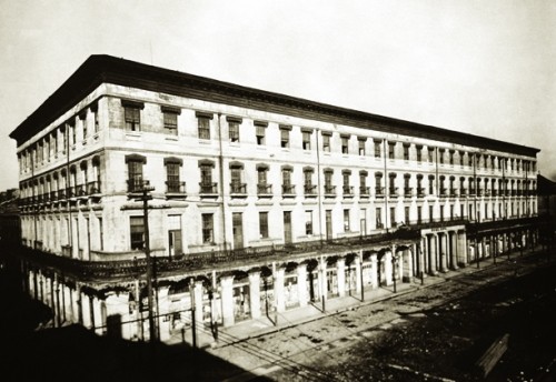 Undated photo of the hotel