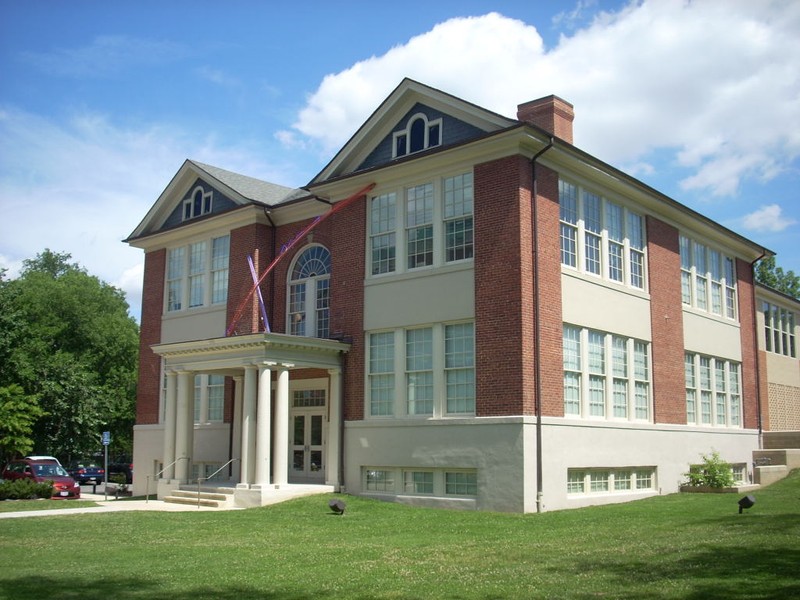 A view of the Arlington Arts Center in 2009.