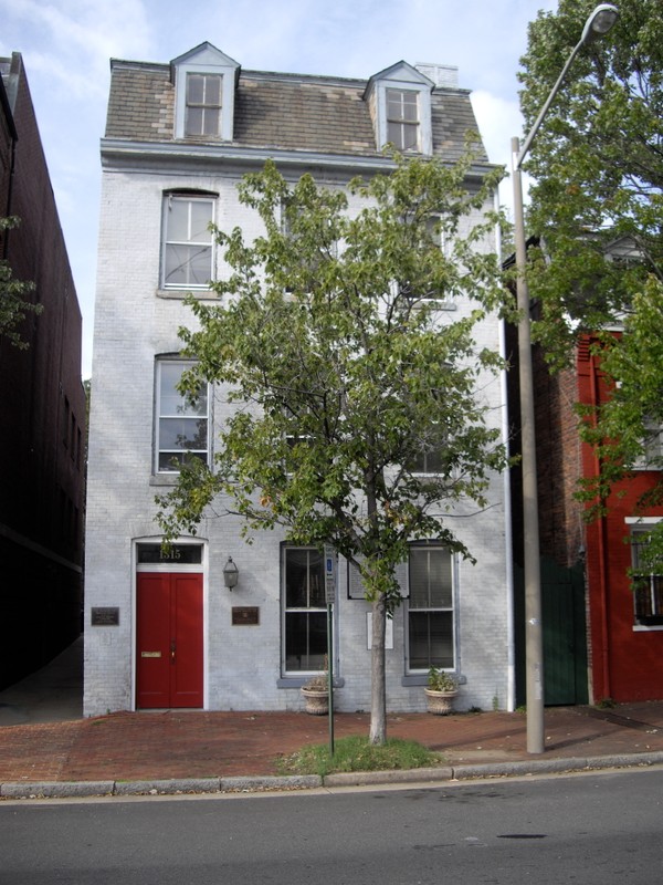 The former office of slave traders, the building is now home to the Freedom House Museum which is operated by the Northern Virginia Urban League