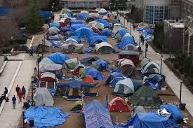 It has become tradition before each home game against rival North Carolina for the Crazies to camp out in "K-Ville." This process usually starts months before the game and requires students to be first in line in order to receive the best seats. However, all home games reach standing room only in the student section.