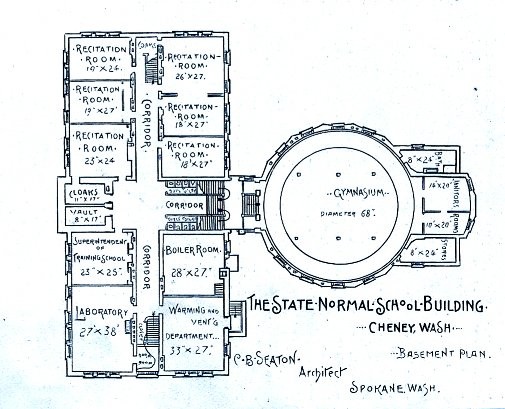 Basement floor plan