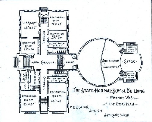 Ground/first floor plan