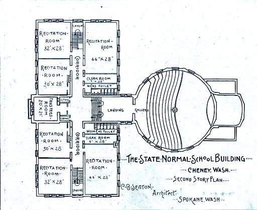 Second floor plan