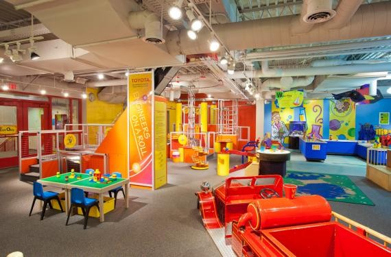 The Preschool Gallery is specially designed for visitors 4 years and younger