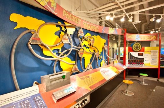 The Legacy Gallery features an exhibit on how the internet works