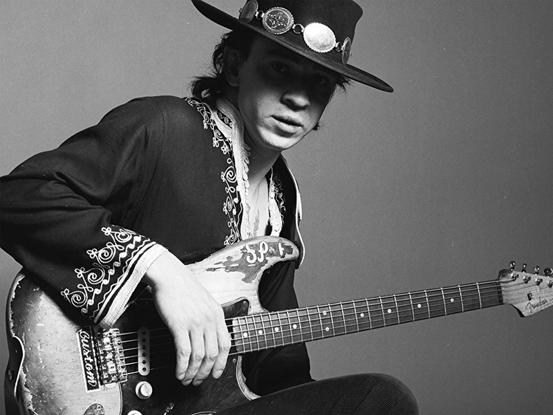 Achieving great success in the 1980s, Stevie Ray Vaughan is credited with starting the revival of blues music. Image obtained from Amazon.com.