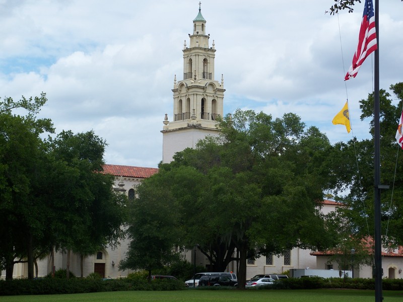 View of Knowles Memorial Chapel