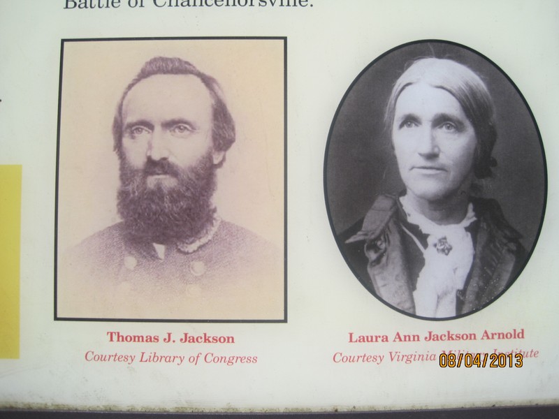 Thomas "Stonewall" Jackson and his sister Laura.