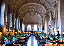 Reading Room at McKim Building