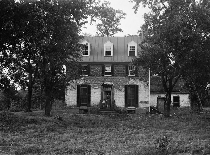 Green Spring prior to restoration in 1942