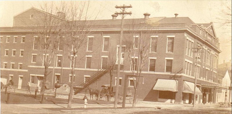 Turn of the 20th Century View of the Brown Theatre