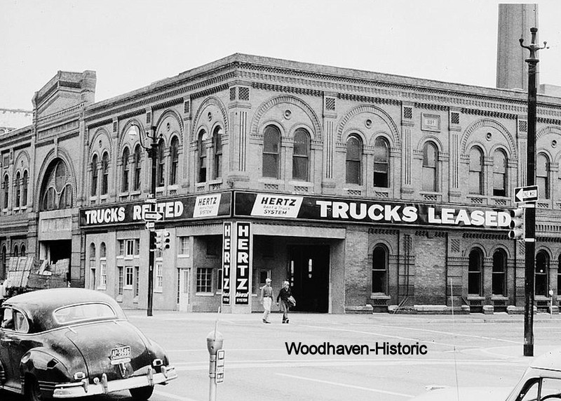 Denver City Railway Company Building in 1959 (woodhavenhistoric.com)