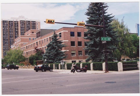 Old Colonel Belcher Hospital Site, at 4th street and 13th ave