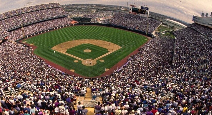 Mile High Stadium - Baseball Field Seating