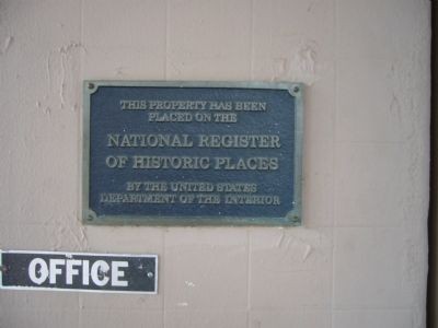 National Park Service Historic Marker, 2011.
Photo by Jim Kirchner.