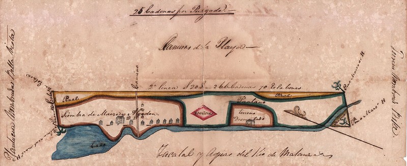 Historic document pertaining to the Spanish land grant given to Joseph M. Hernandez