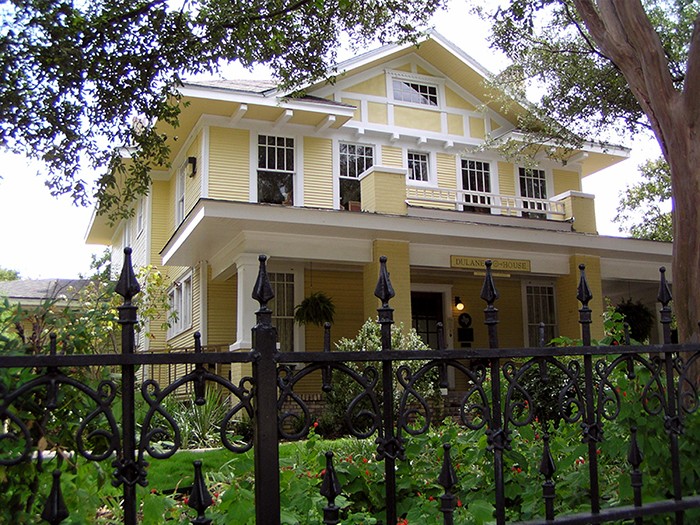 Delaney House, the original building in the Chestnut Square Historic Village complex . It is currently being renovated as a bed and breakfast.