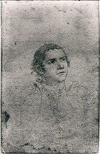 Undated John Trumball sketch of Hugh Mercer