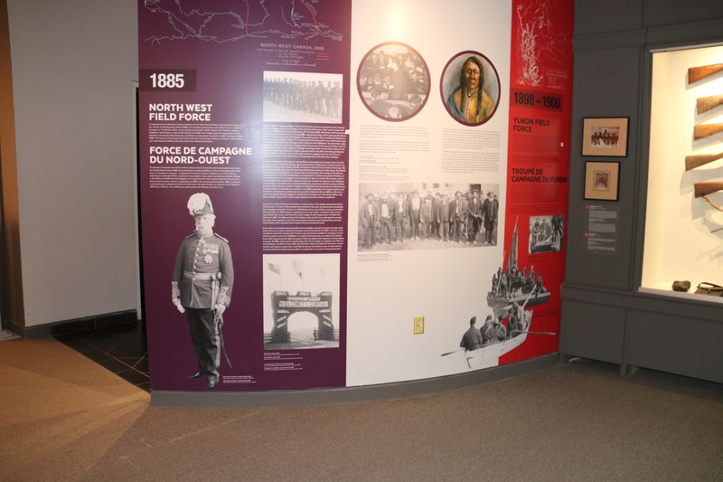 Image showing the gallery space with vinyl on the wall with text and images.