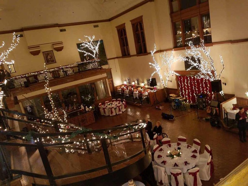 Interior of B&O Banquet Hall