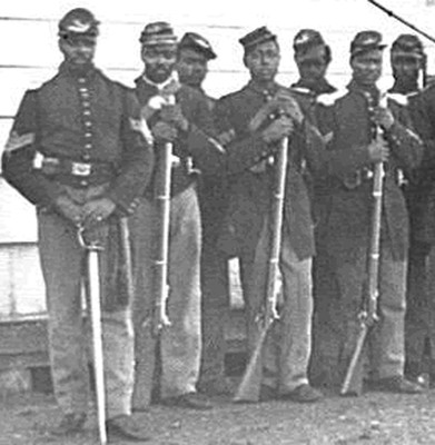 During the Civil War J.R. Clifford served as a corporal in the U.S. Colored Troops.