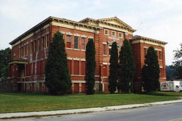 First Ward School prior to renovation.