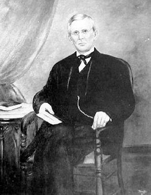 Alfred Beckley (1802-1888) founded the town of Beckley, was instrumental in creating Raleigh County and briefly served as a Confederate general for the Virginia militia in the early days of the Civil War. Image obtained from Wikipedia. 