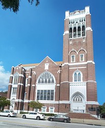 The church as it looks today