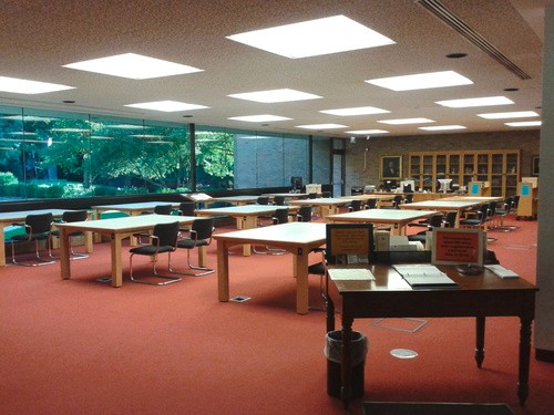 The library's reading room