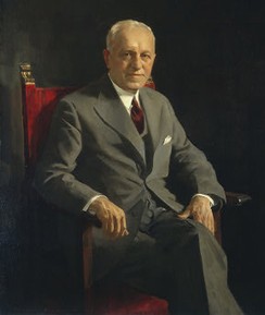 1953 portrait of Samuel Kress