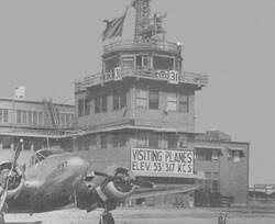 One of the original hangars of the base that was first built.