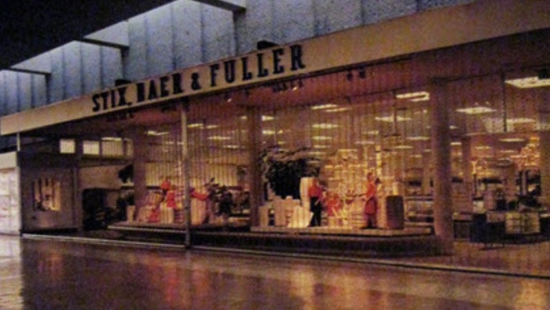 Stix, Baer & Fuller at River Roads Mall - Jennings, Missouri, 1970 