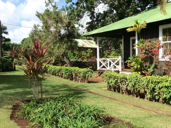 One of the structures at the farm.