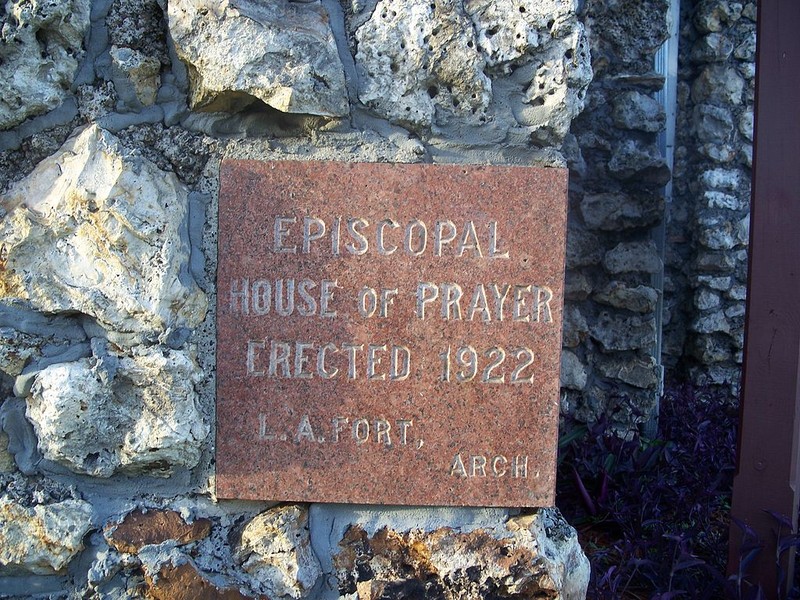 Cornerstone of the church 