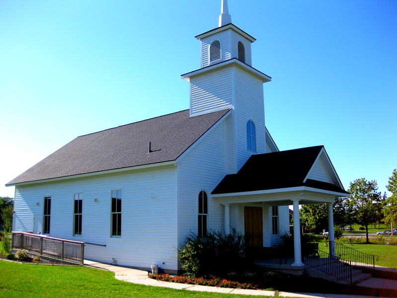 The Village Chapel, recreated from an original 1870s chapel in Okemos