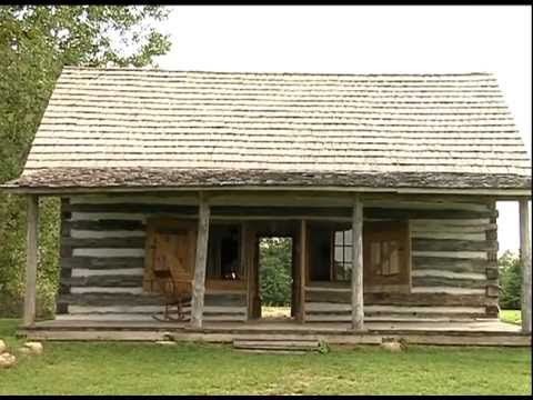 The Parker log cabin