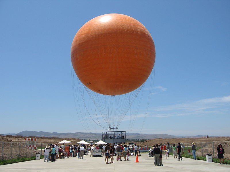 Orange County Great Park balloon ride
