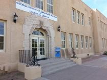 Entrance to the museum.
(Photo by Nadine Arroyo Rodriguez-KJZZ)