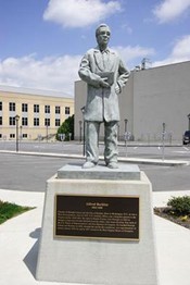 Gen. Alfred Beckley statue in
Word Park Beckley, WV