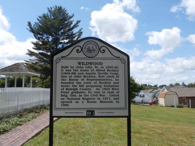 Former home of Gen. Alfred Beckley
"Wildwood House" built 1835-36