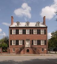 The Isaiah Davenport House - home to the Historic Savannah Foundation