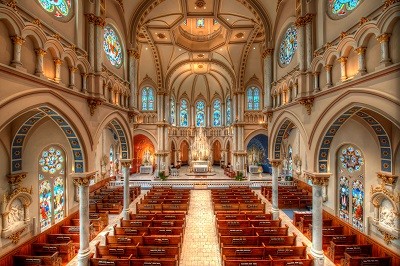 Another view of the church interior