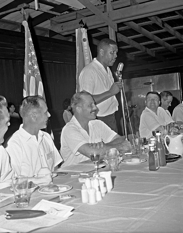 James speaking at a conference in Thailand, 1967