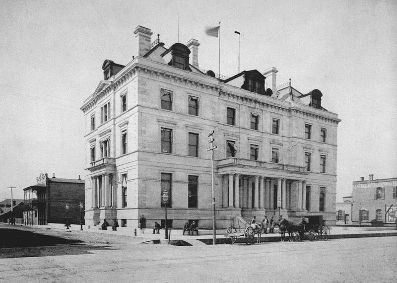 The Customs House and Post Office in 1894