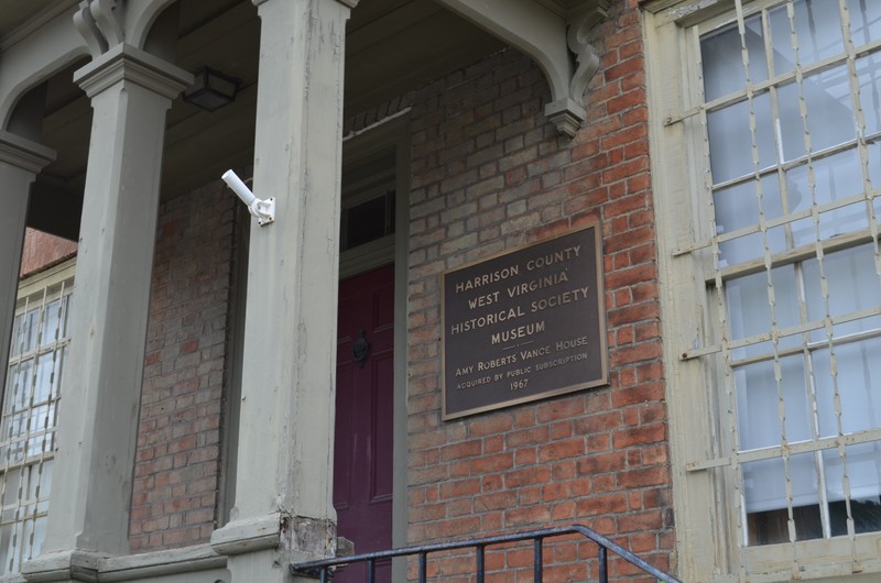 Historical plaque on the Stealey-Goff-Vance House.