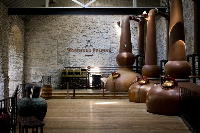 The Woodford Reserve Distillery still room